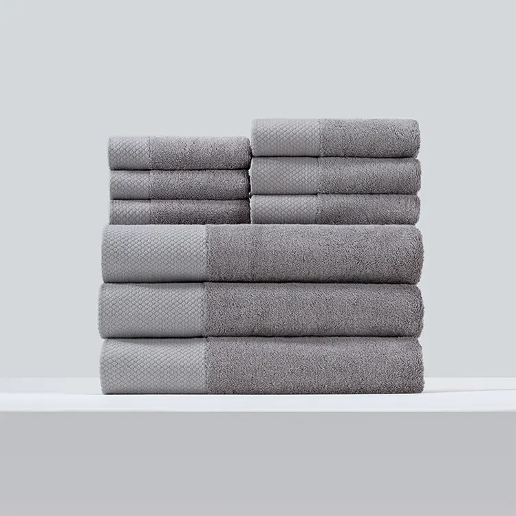ELIYA Custom 100 Sets White Hotel Bath Towels OKEO-TEX 100 ELIYA 3