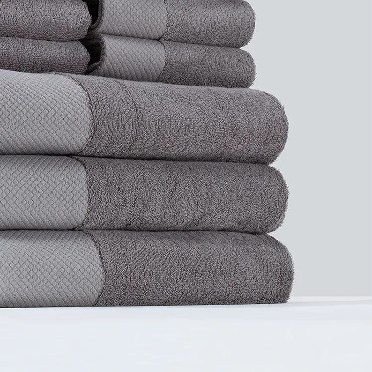 ELIYA Custom 100 Sets White Hotel Bath Towels OKEO-TEX 100 ELIYA 4