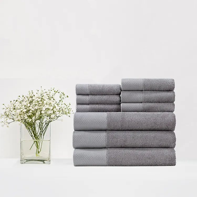 ELIYA Custom 100 Sets White Hotel Bath Towels OKEO-TEX 100 ELIYA 2