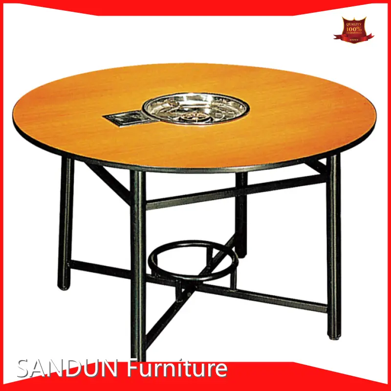 Round Plastic Tables YF-017 SANDUN Furniture 1