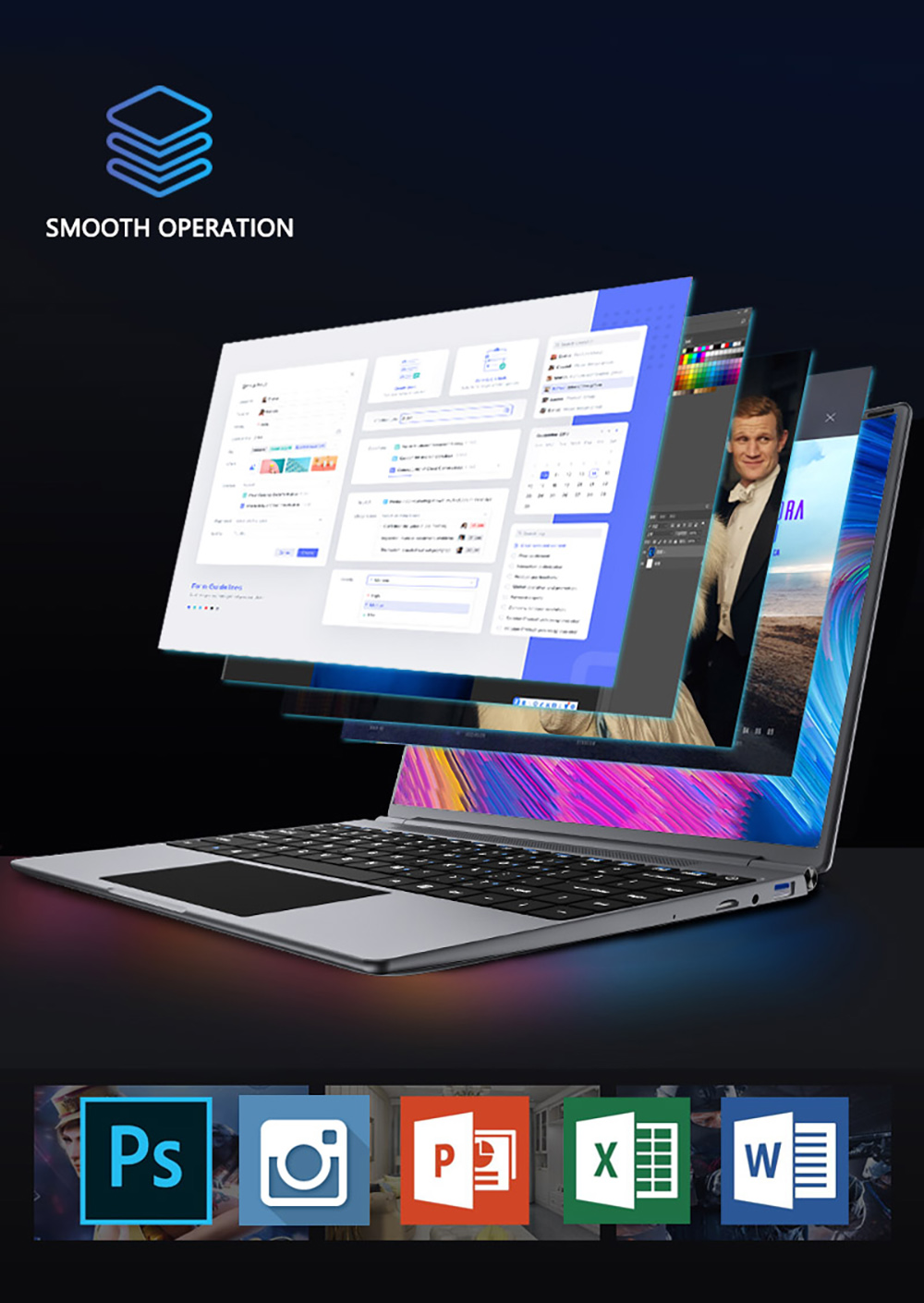Ноутбук KUU Yobookm, 13,5-дюймовый экран 3K IPS, процессор Intel Celeron N4020, SSD, ноутбук, Windows 10 11