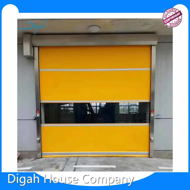 Aluminium Glass Door Green by Digah Company 1