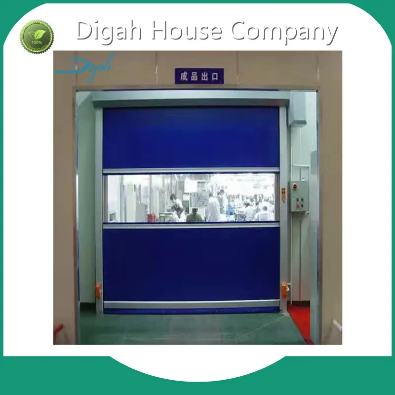 Hot Guangdong Bifold Glass Garage Door Guangdong Digah Company Brand 1