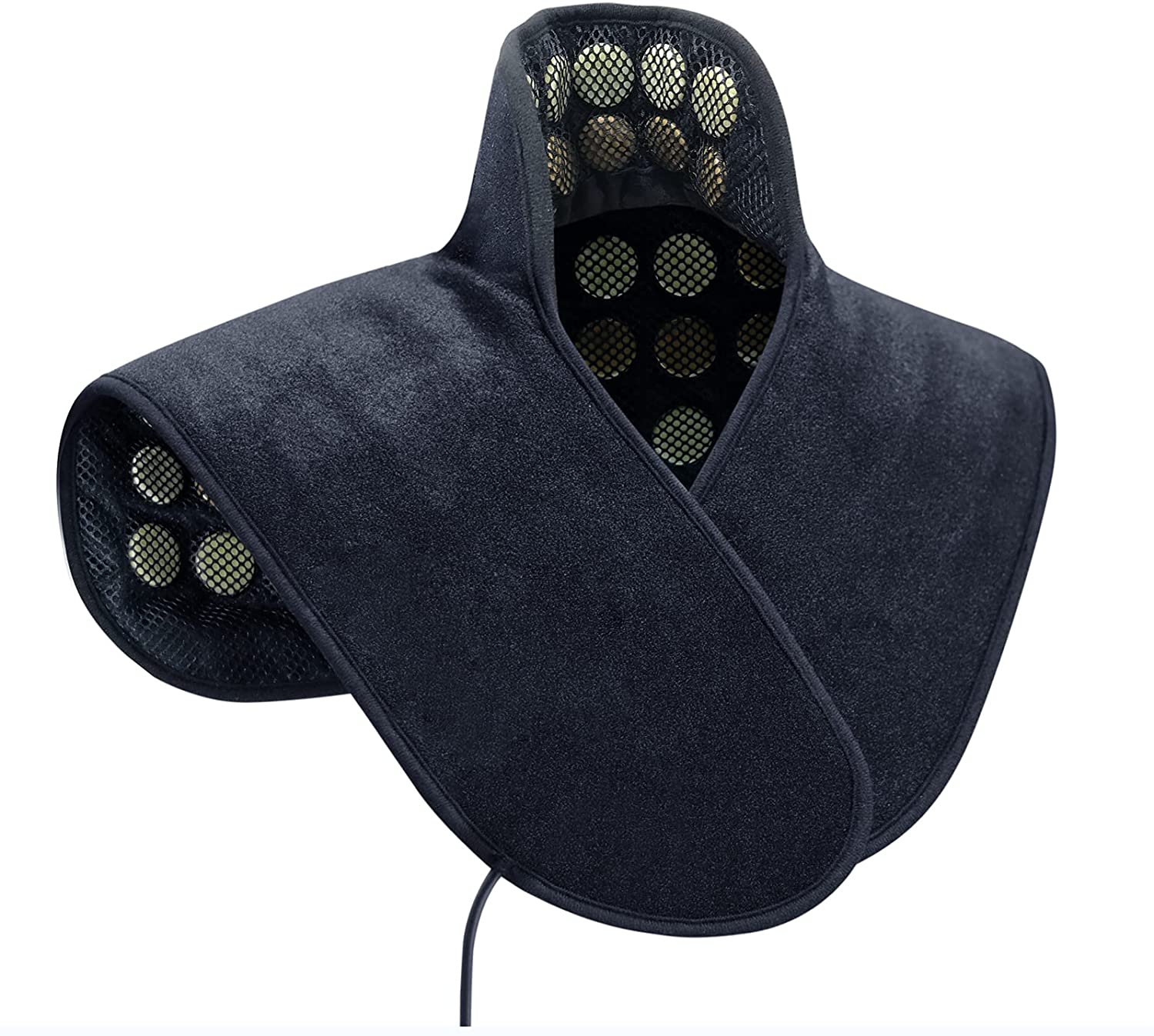 USED) UTK DC Heating Pad for Neck and Shoulder, 54 Jade and 30 Tourmaline  Stones(Size 23.2X17.7'')