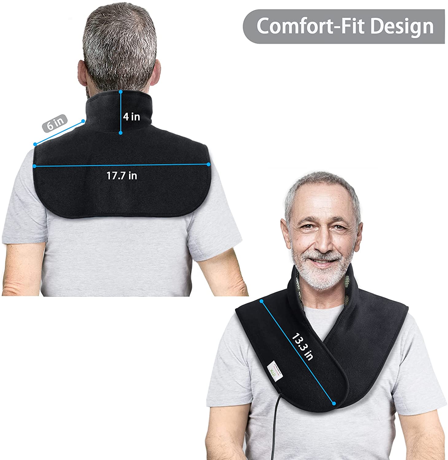 Thérapie par la lumière infrarouge UTK pour le soulagement de la douleur, moyen, cou et épaule | Coussin chauffant UTK 2