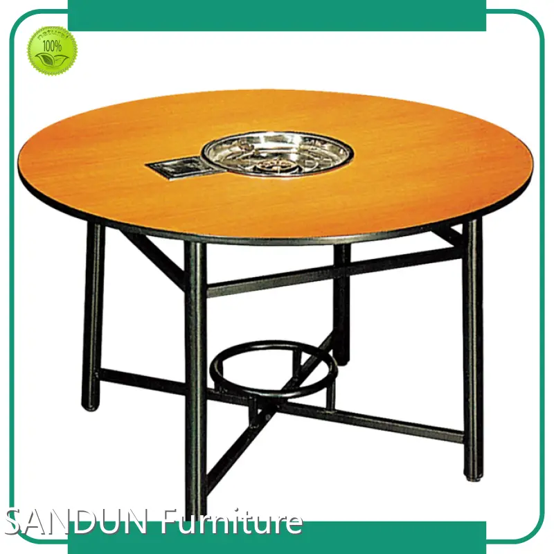 YF-017 Round Plastic Tables SANDUN Furniture Brand 1