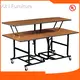T/T ;L/C at Sight;Western Union ;Paypal ; Cash Etc. SANDUN Furniture Brand Adjustable Folding Table Factory 1
