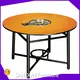 FOSHAN / GUANGZHOU /SHENZHEN SANDUN Furniture Brand Round Plastic Tables Supplier 1