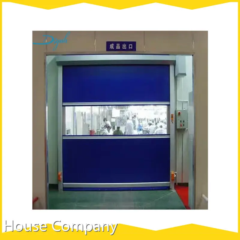 DJ072418 Digah Company Brand Bifold Glass Garage Door Manufacture 1