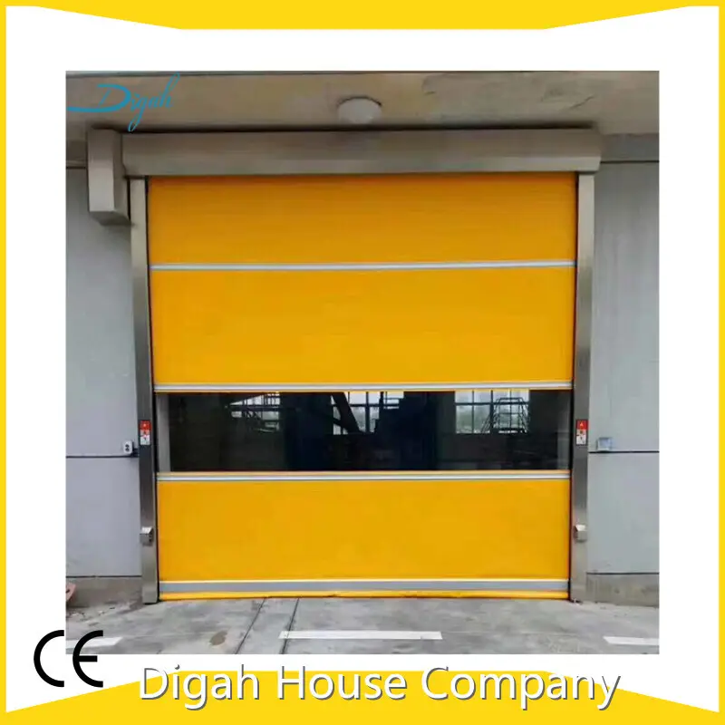 PVC Aluminium Glass Door Digah Company Manufacture 1