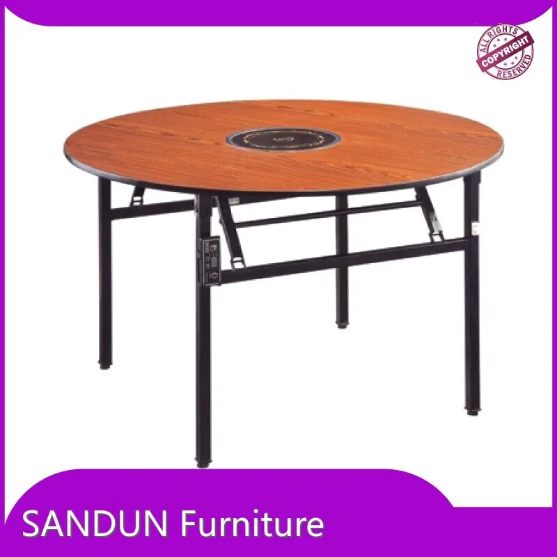 YF-018 SANDUN Furniture Brand Mobile Folding Table Manufacture 1