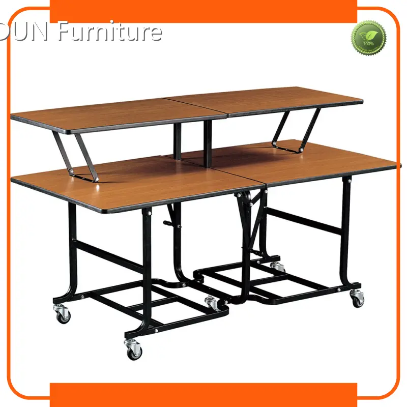 About 20 Days After Received 30% Advanced Payment SANDUN Furniture Brand Adjustable Folding Table Manufacture 1