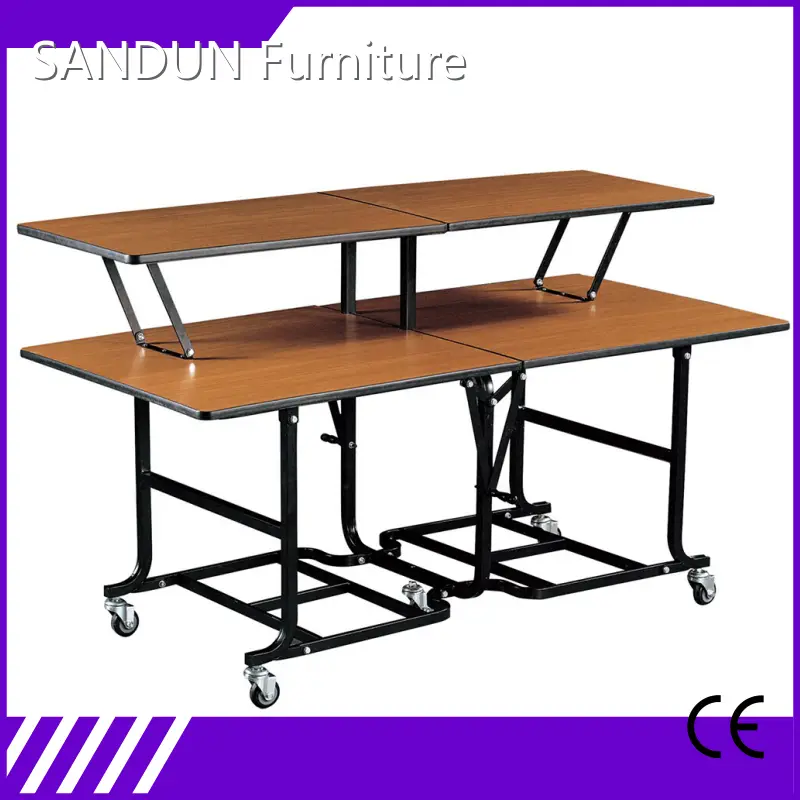 Available SANDUN Furniture Brand Adjustable Folding Table Supplier-1 1