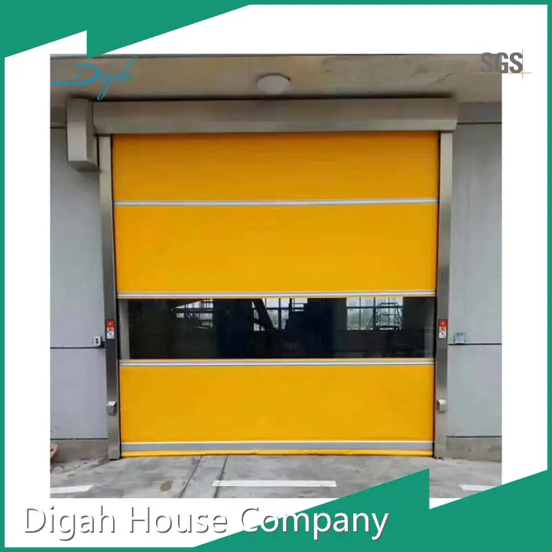 Digah Company Brand Fast Speed Aluminium Glass Door Fast Speed Supplier 1