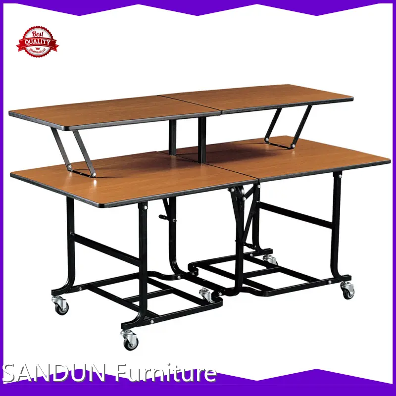 FOSHAN / GUANGZHOU /SHENZHEN SANDUN Furniture Brand Adjustable Folding Table Supplier 1
