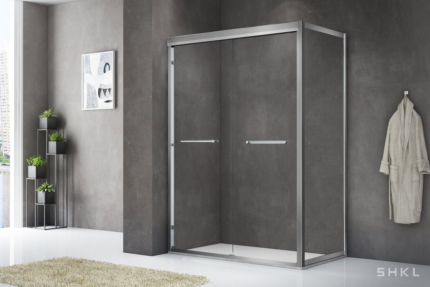 Laminated Glass Shower Door SHKL