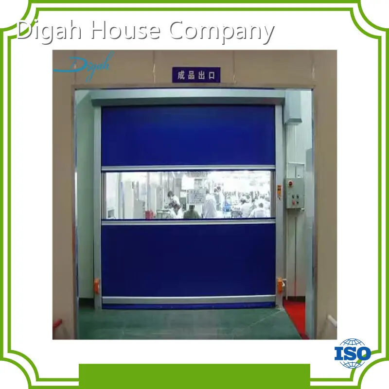 Bifold Glass Garage Door Customized Color by Digah Company 1