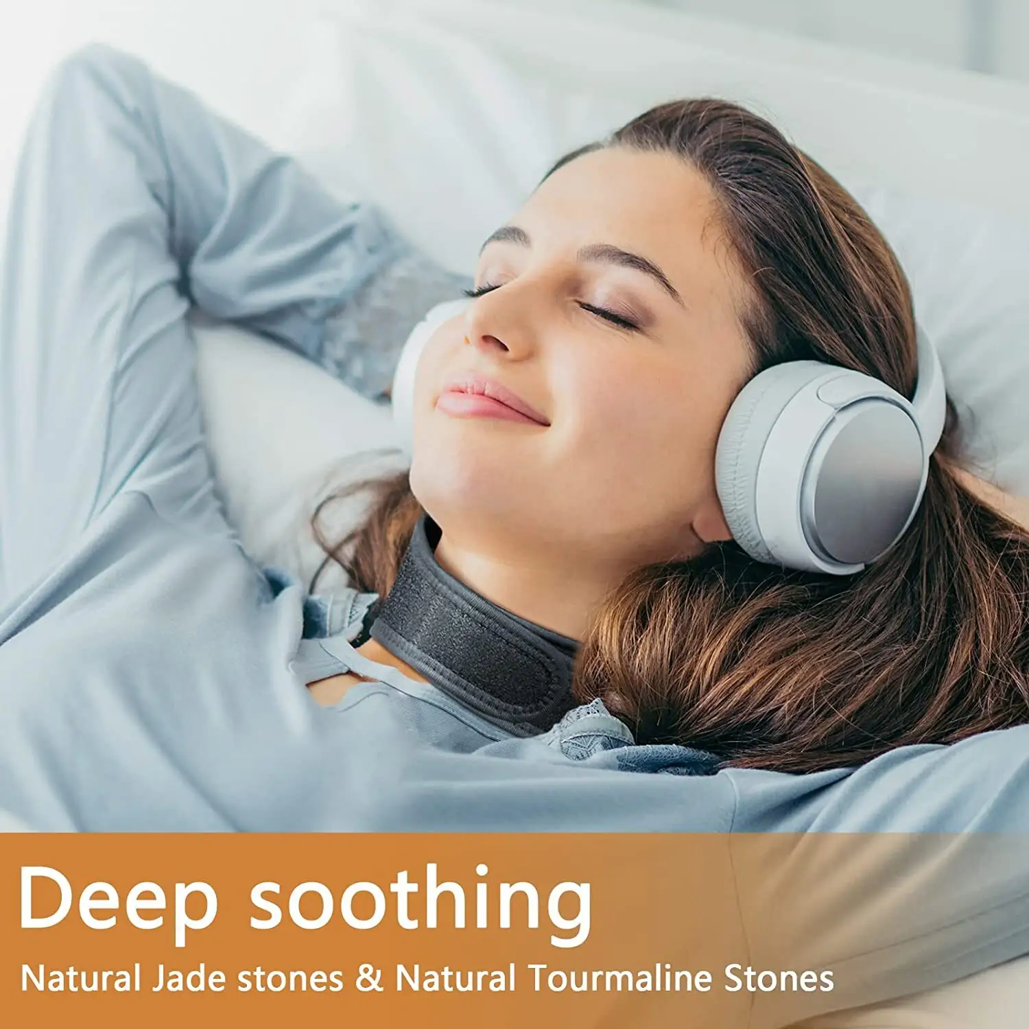 Beneficios de las almohadillas de iones negativos Piedras de jade y turmalina UTK 5