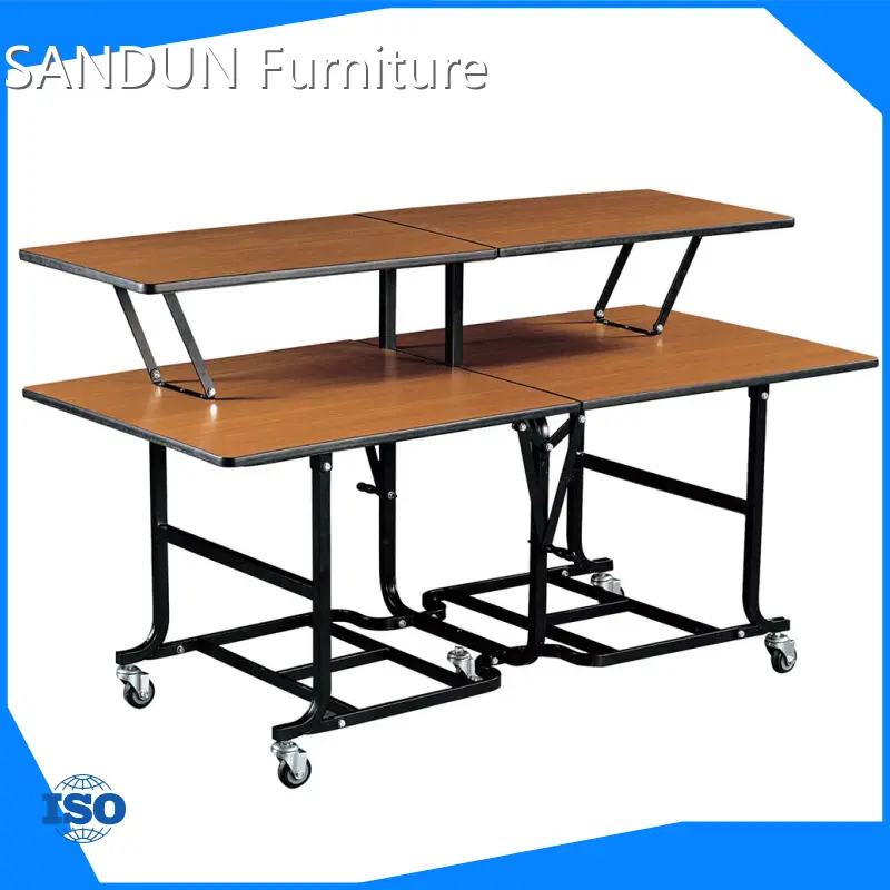 SANDUN Furniture Brand FOSHAN GUANGDONG Custom Adjustable Folding Table 1