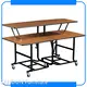 Hot Hotel Banquet Restaurant Conference Meeting Event Party Hall Etc. Adjustable Folding Table Hotel Banquet Restaurant Conference Mee... 1