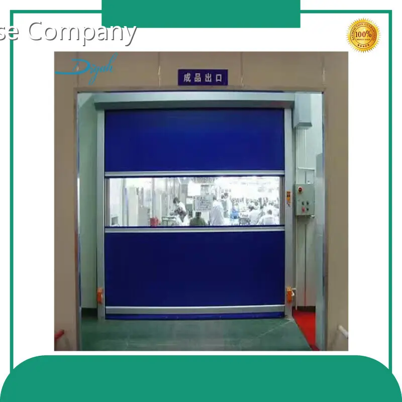 Industrial Bifold Glass Garage Door Digah Company Brand 1