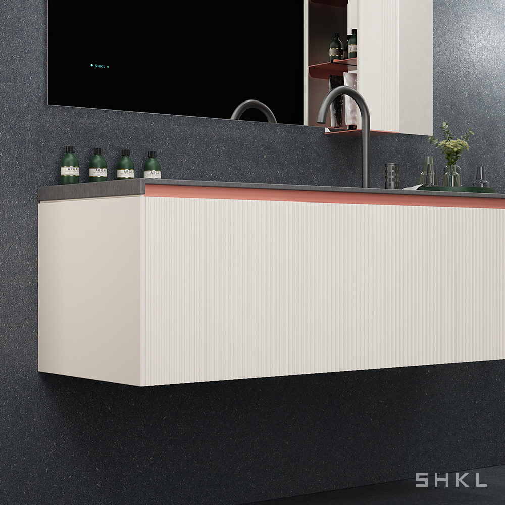 Coral Bathroom Vanity with Porcelain Slab Top SHKL BV790