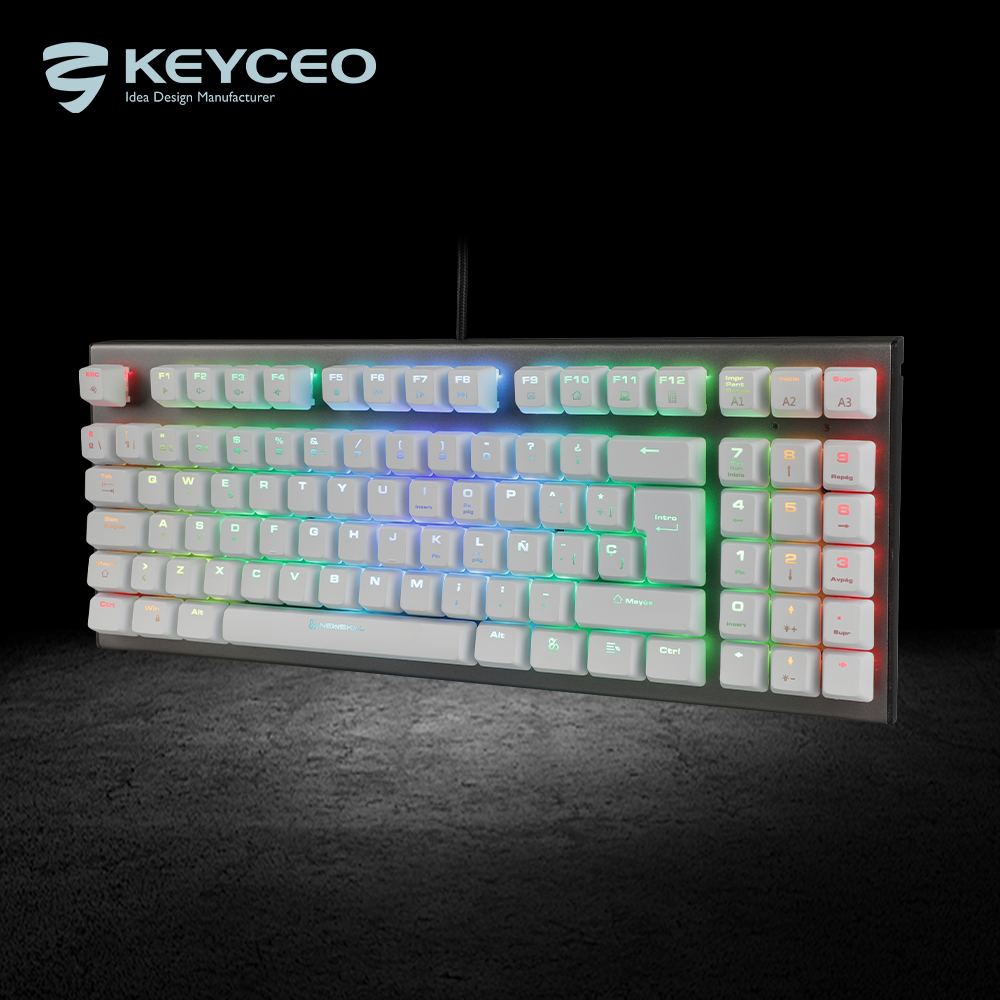 KY-MK92 mini clavier mécanique rétro-éclairé 9