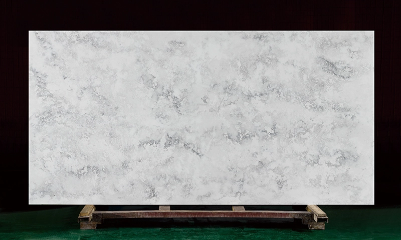 Supplier Jumbo Size Extra Large Big Wholesale Price White Calacatta Artificial Quartz Stone Slabs 1