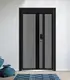 Steel Finished Zonle Doors Steel Metal Plaid Doors Design Brand 2