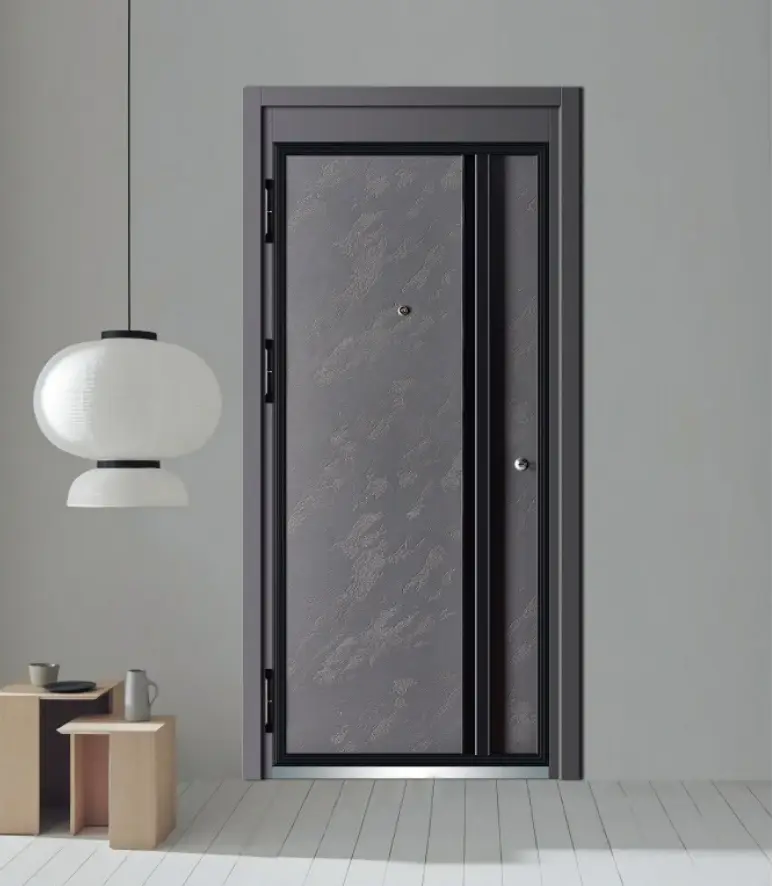 ZLMD-0011 Commercial Metal Door with Lock Swing Exterior Company 2