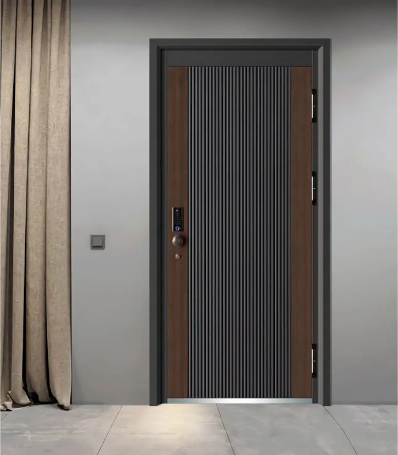 Custom Exterior New Modern Design Best Cost Entrance Doors Door for Entrance Entrance Guangxi 2