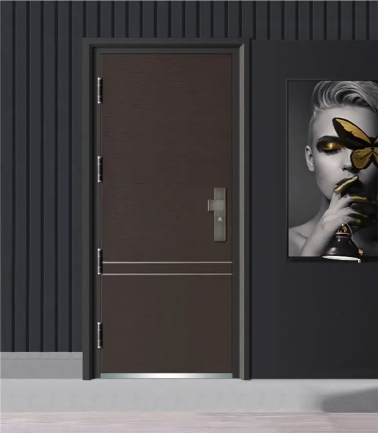 Exterior China Internal Security Door for House Finished 2