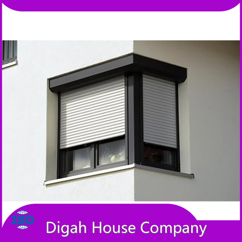 Digah Company Shutters Shutters Custom Aluminium Frame French Swing Doors 1