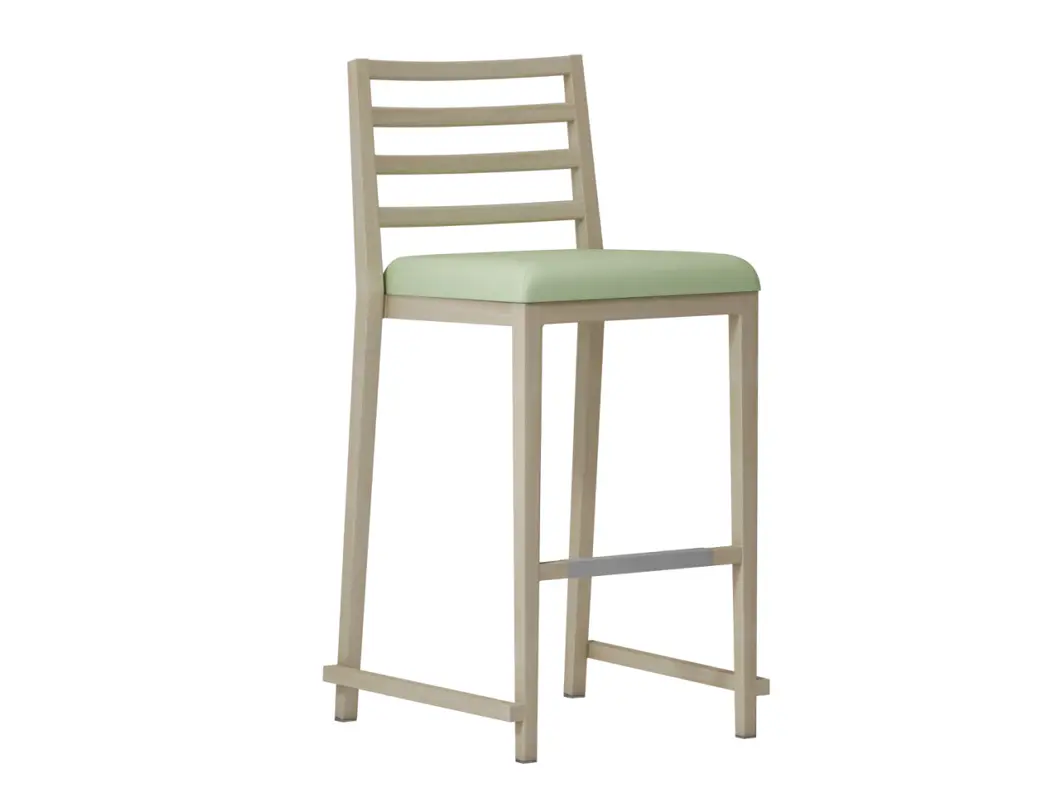 Black Metal Bar Stool Yumeya Chairs Brand Company 4