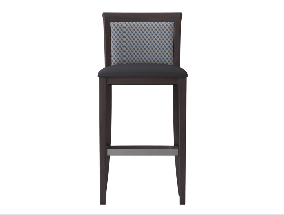 Klassiske barstole i aluminiumstræ, kaffebar YG7193 Yumeya