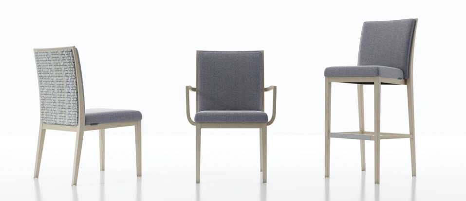 Yumeya Chairs Green Cafe Chairs-1 7