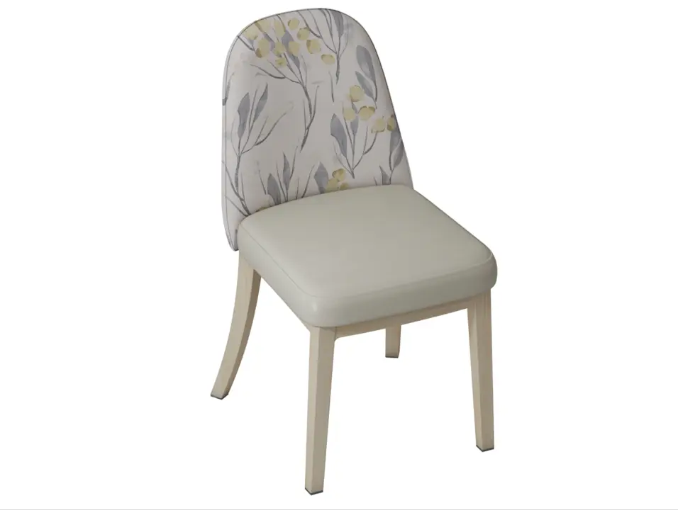 Custom Small Upholstered Chair with Arms Yumeya Chairs 6