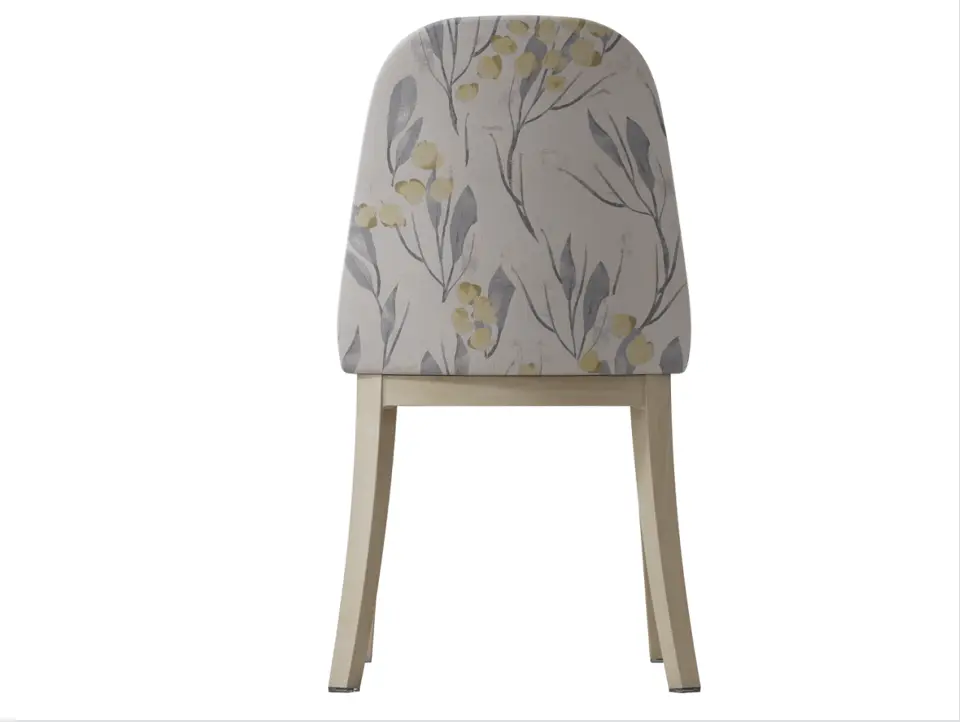 Custom Small Upholstered Chair with Arms Yumeya Chairs 4