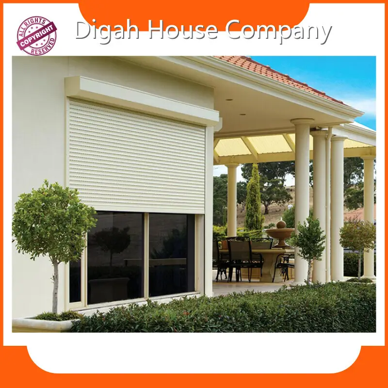 Digah Company Brand Powder Coating Powder Coating Powder Coating Aluminium Casement Door 1