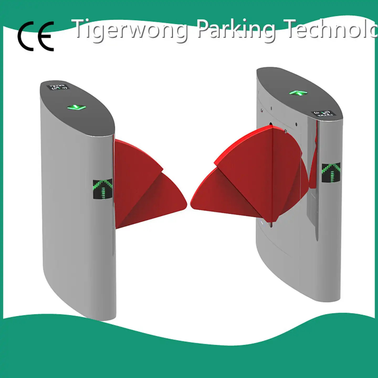 Sistema de reconocimiento de placa de número de coche individual/doble Tigerwong Parking