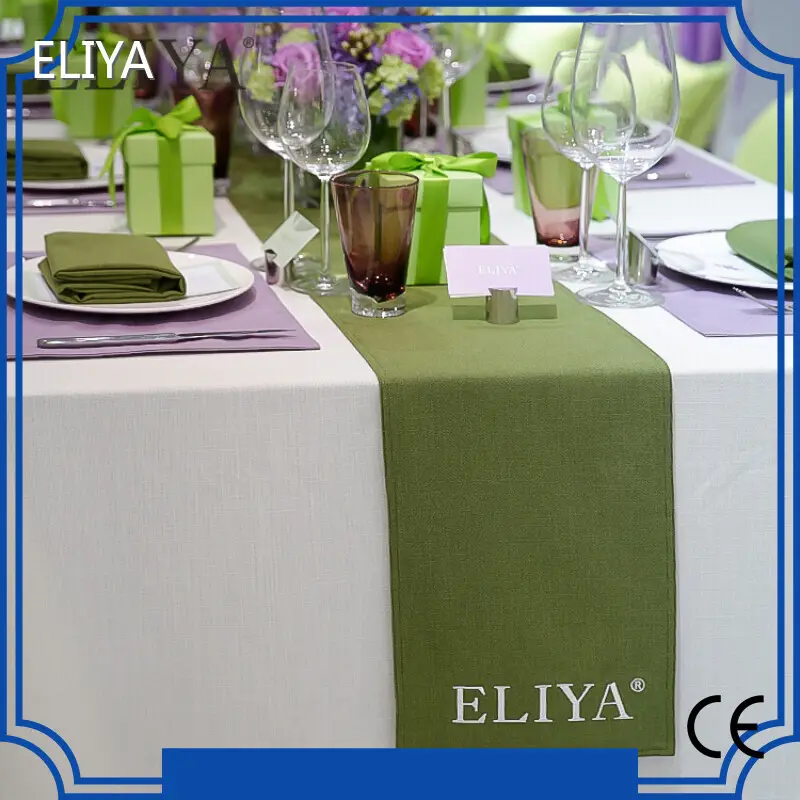 Personnalisé Oui Nappes de réception de mariage Oui ELIYA Oui 1