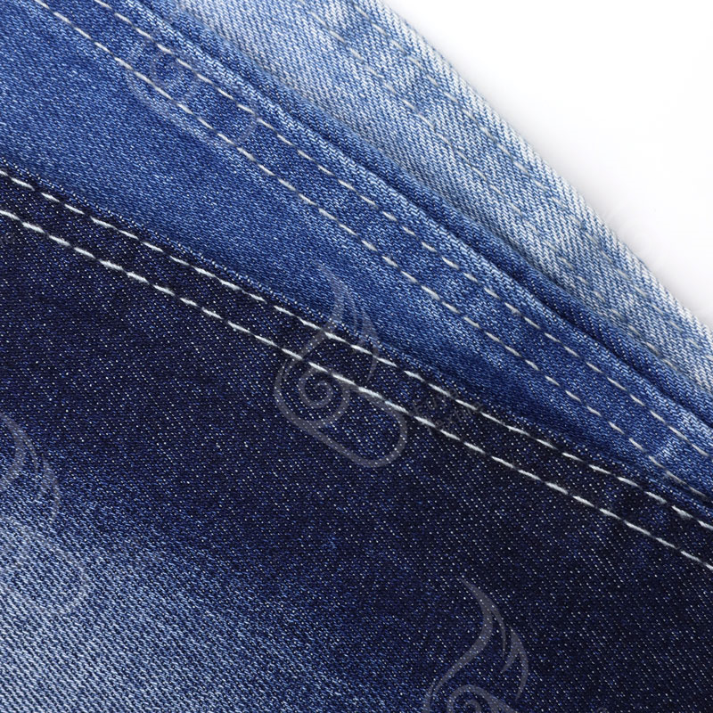 3009# 2022 Fashion 10oz Dark Indigo Denim Fabric For Women Jeans 8