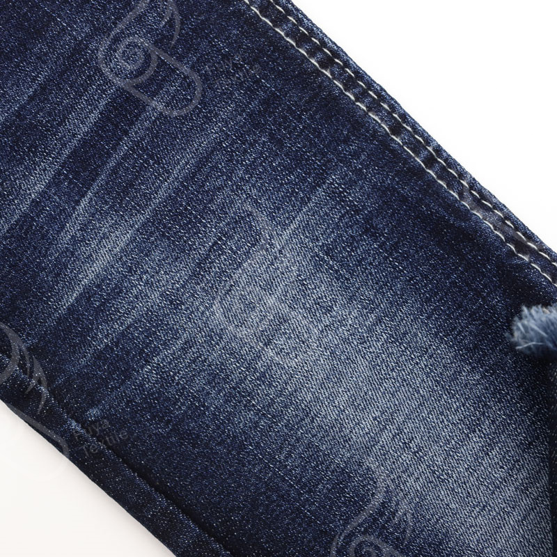 1931# Classic 98cotton 2spasnex indigo stretch jeans material for women 9