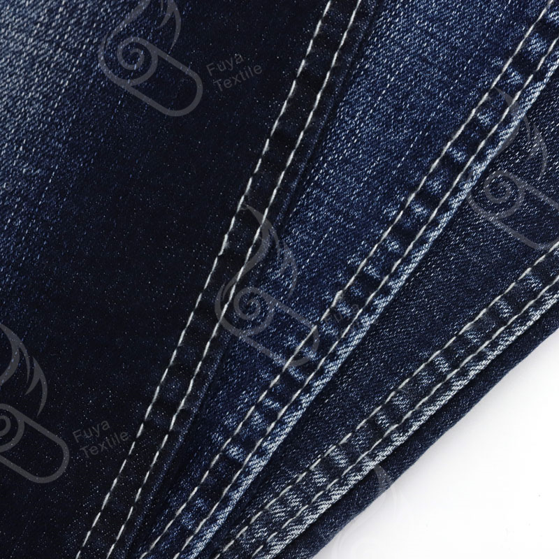 1994# Stock a lot Indigo Grey Jeans Fabric With Good Hand-feeling 7