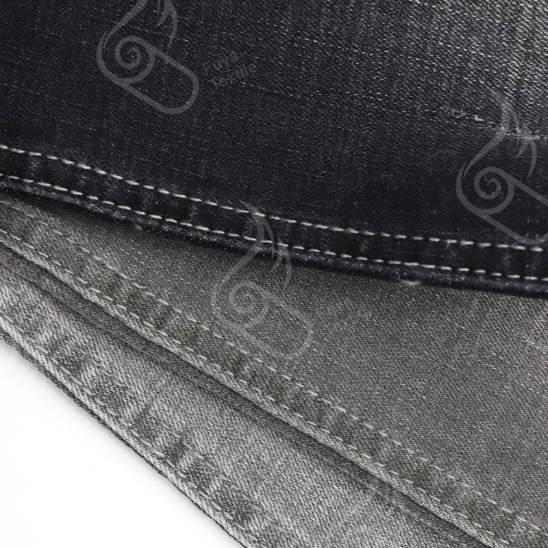 1991# Wholesale 10*21 Tr Surful Black Twill Denim Fabric In China 9