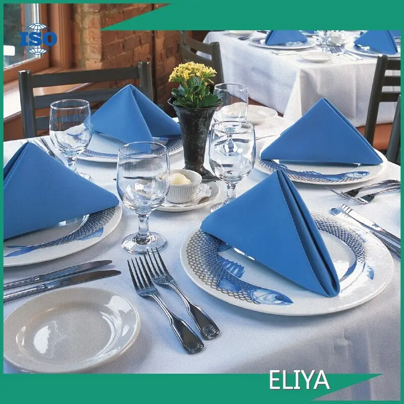 ELIYA Brand ISO-9001 ELIYA 10000 Piece/Pieces Per Month Restaurant Quality Linens 1