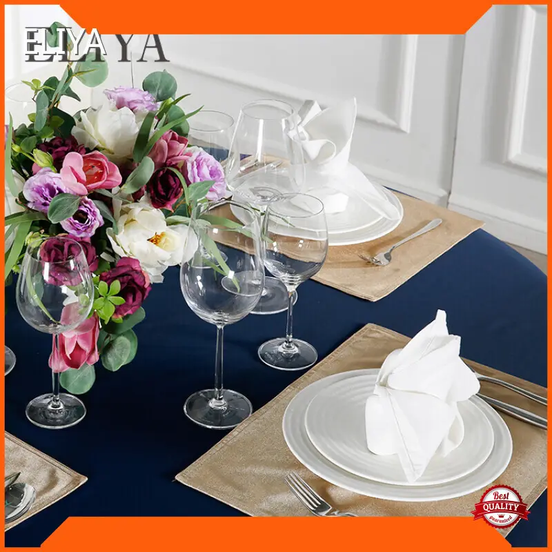 50 Pcs ISO90001 Yes ELIYA Brand Banquet Table Cloth 1