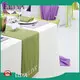 Mesa de mesa ELIYA para mesa de comedor negra para boda, mesa de lino 1