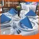 Venta al por mayor Rws L/C de lino blanco de la marca ELIYA 1