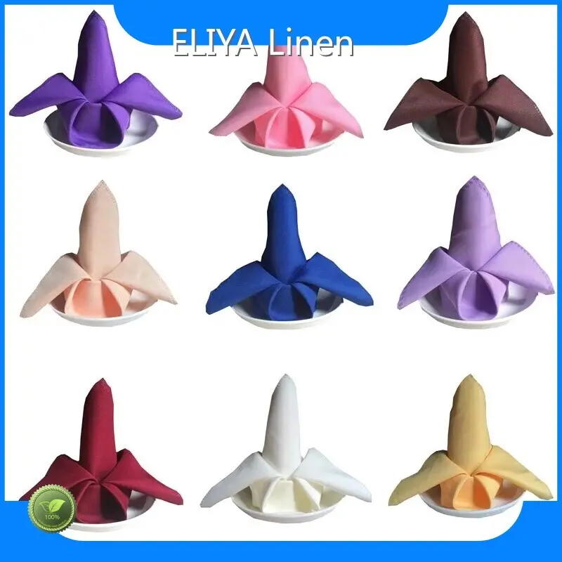 Custom 10000 Piece/Pieces Per Month Dining Napkins Linen ELIYA ELIYA 1